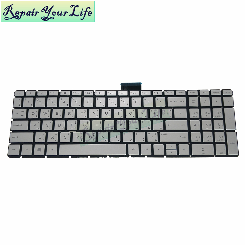Gaming Keyboard E Yooso - Podświetlana klawiatura arabsko-francuska Azerty do HP