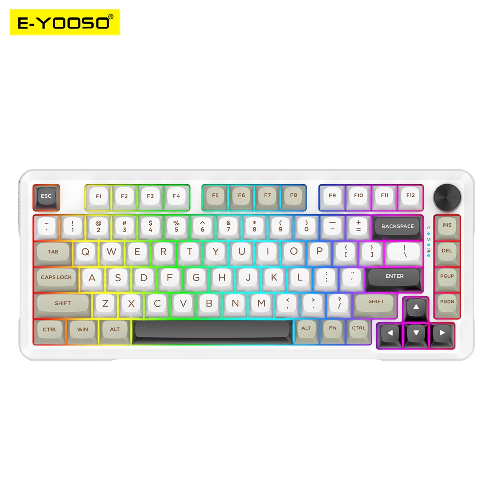 Gaming Keyboard E Yooso - E-YOOSO RGB USB Mechaniczna Klawiatura Gamingowa