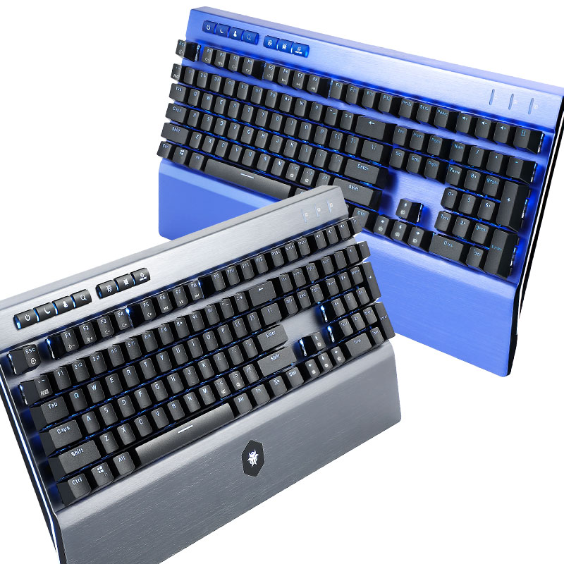 Keyboard Gaming Blue Switch - Klawiatura mechaniczna HEXGEARS GK739 Hot Swappable,