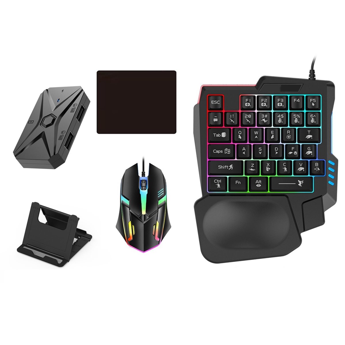 Zestaw konwertera do gier mobi – Gaming Keyboard And Mouse Converter For Mobile recenzja i cena
