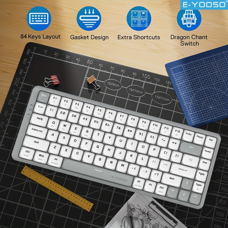 Klawiatura mechaniczna E-YOOSO – Gaming Keyboard E Yooso recenzja i cena