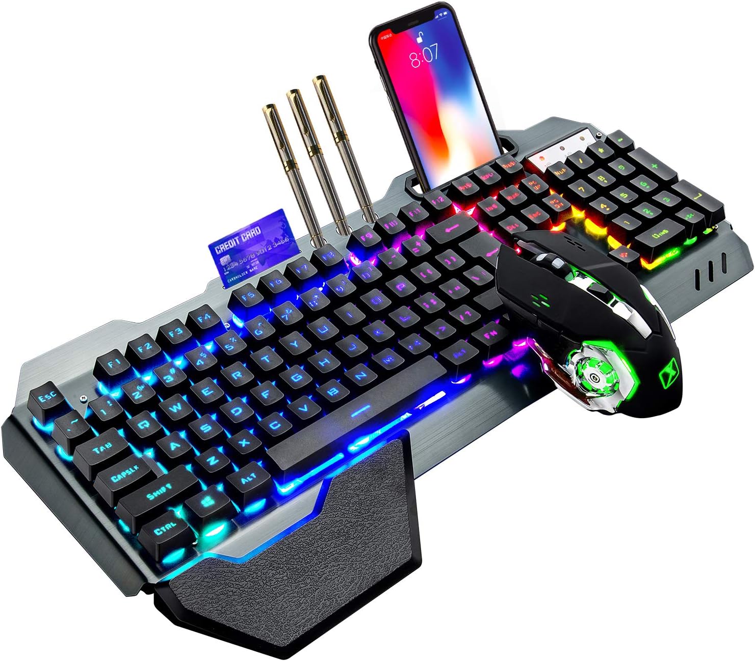 Bezprzewodowa klawiatura i mys – Gaming Keyboard Mechanical Wireless recenzja i cena