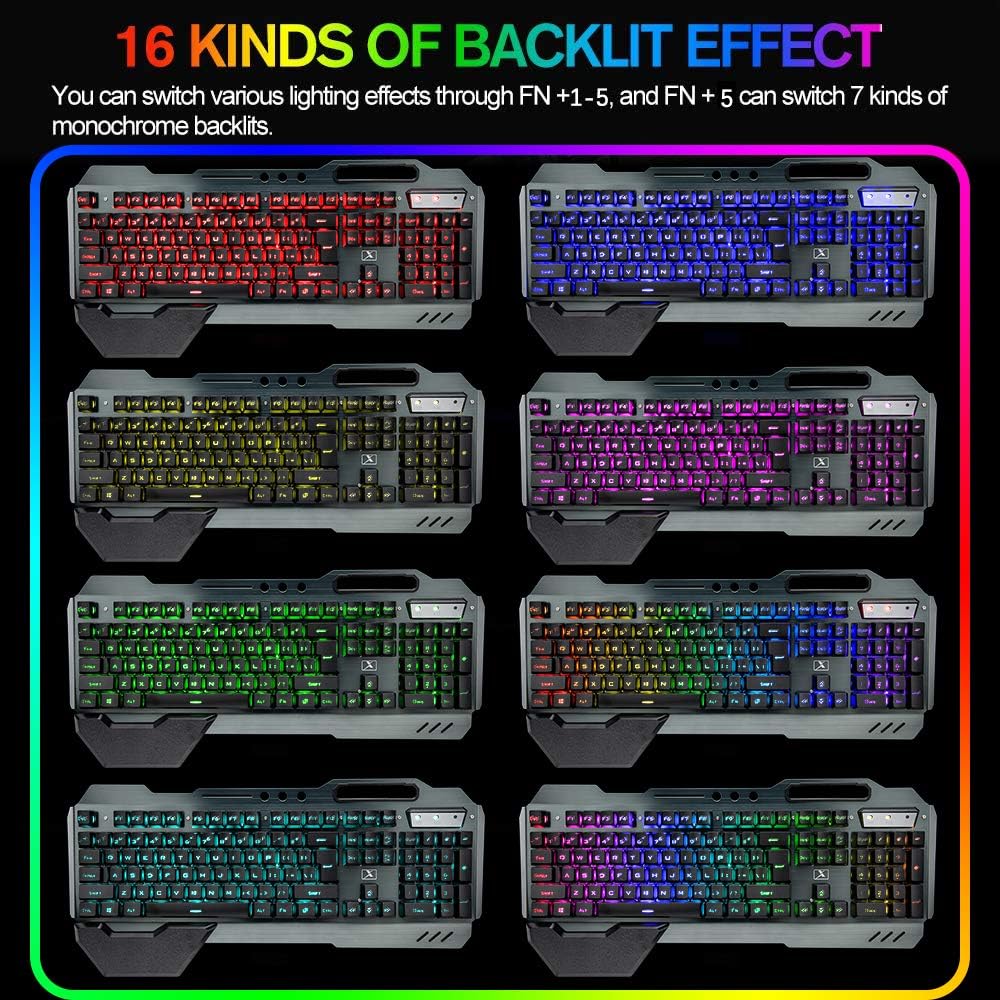 Bezprzewodowa klawiatura i mys – Gaming Keyboard Mechanical Wireless recenzja i cena
