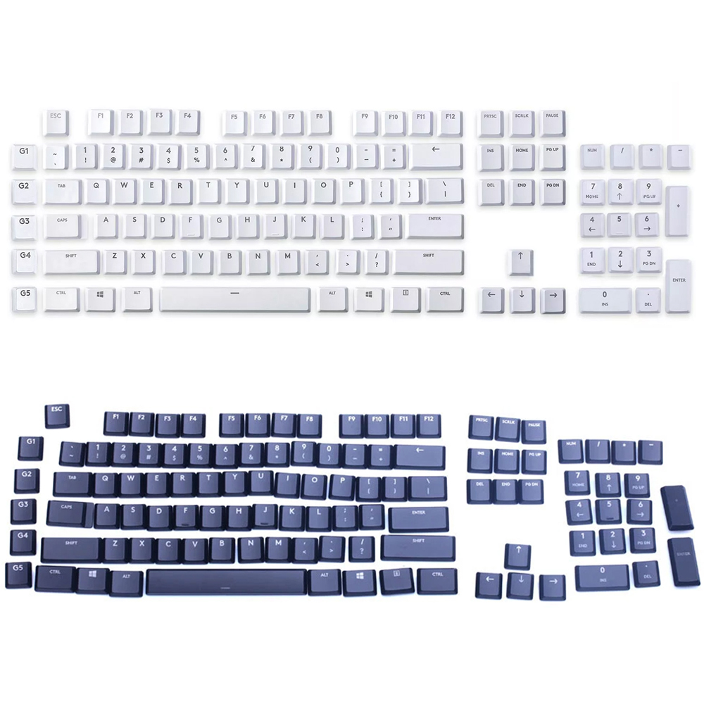 Kompletny zestaw 109 keycapów  – Gaming Keyboard Tkl recenzja i cena