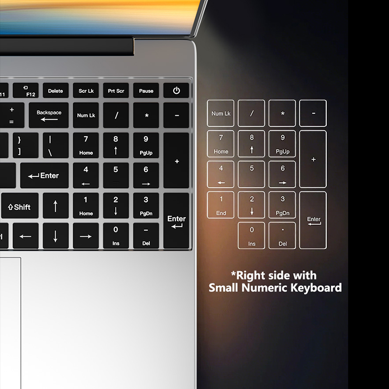 LENOU 15,6-calowy ultracienki  – Keyboard Gaming Mac recenzja i cena