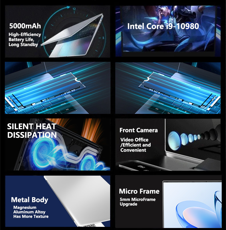 LENOU 15,6-calowy ultracienki  – Keyboard Gaming Mac recenzja i cena