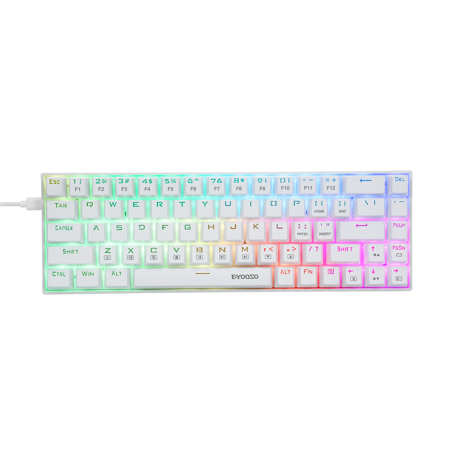 Z-686 60% Mini mechaniczna kla – Gaming Keyboard E Yooso recenzja i cena