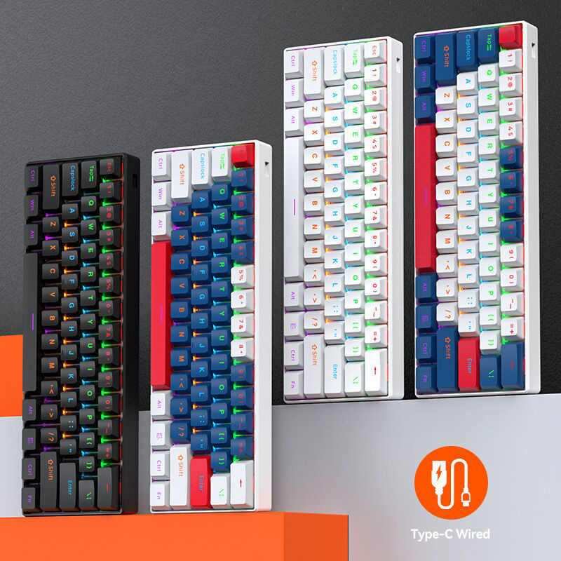 T-WOLF T60 61-klawiszowa Mini  – Gaming Keyboard Not Typing recenzja i cena
