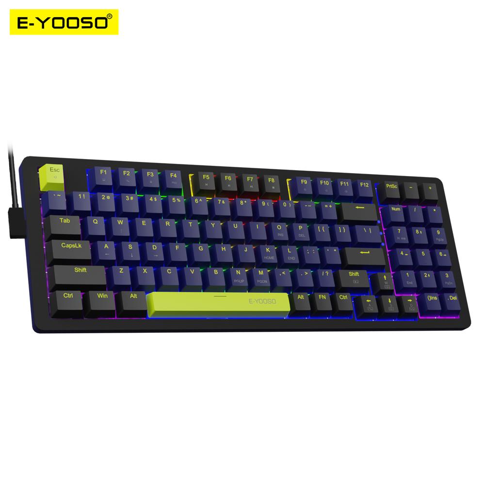 E-YOOSO mechaniczna klawiatura – Gaming Keyboard E Yooso recenzja i cena