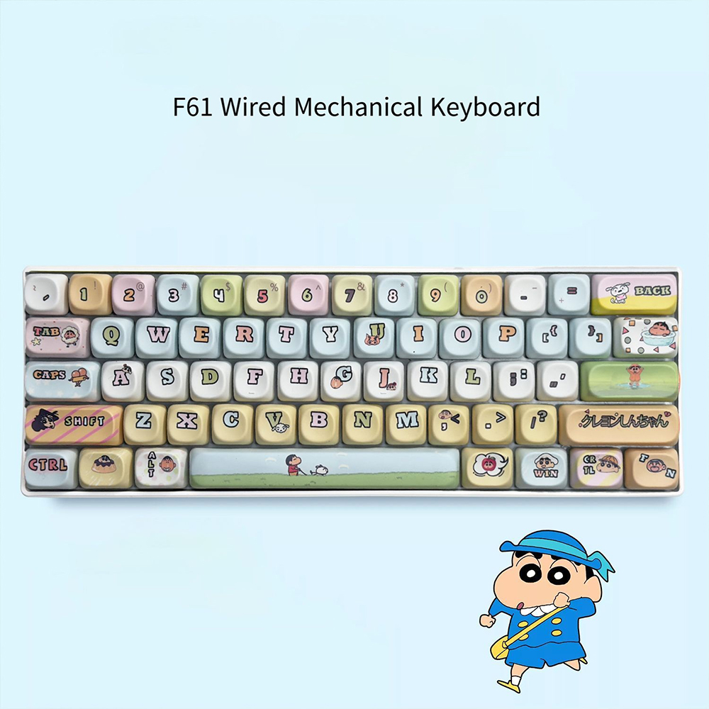 Klawiatura mechaniczna Crayon  – Keyboard Gaming Blue Switch recenzja i cena