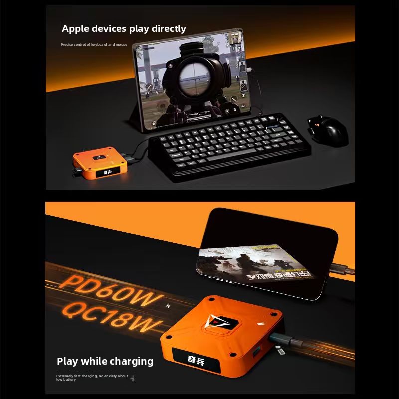 Aimzenix AX360M QiBing Konwert – Gaming Keyboard And Mouse Converter For Mobile recenzja i cena