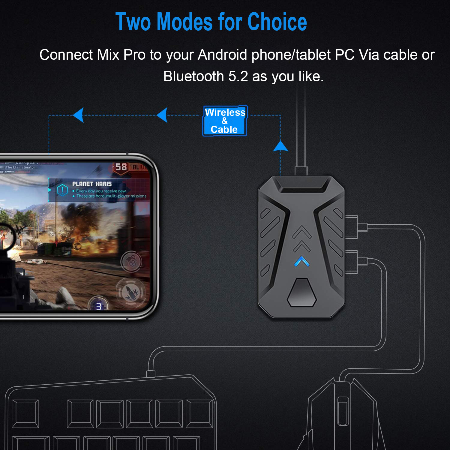 Konwerter do gier mobilnych, z – Gaming Keyboard And Mouse Converter For Mobile recenzja i cena