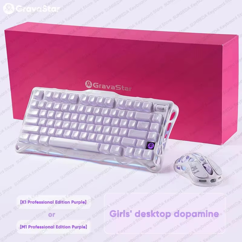 Mysz bezprzewodowa GravaStar M – Gaming Keyboard Mechanical Wireless recenzja i cena