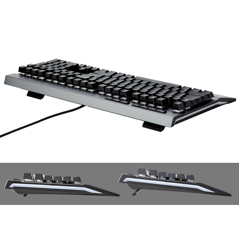 Klawiatura mechaniczna HEXGEAR – Keyboard Gaming Blue Switch recenzja i cena