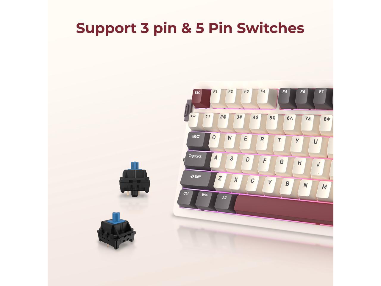 Bezprzewodowa mechaniczna klaw – Keyboard Gaming Blue Switch recenzja i cena